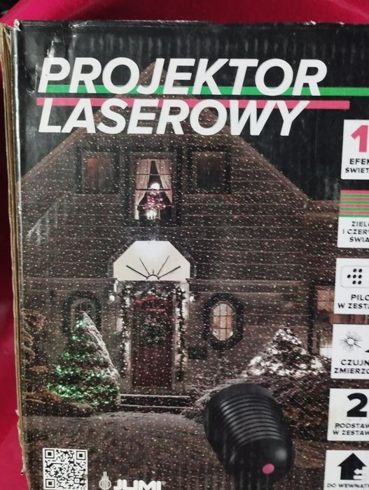 Projektor laserowy.