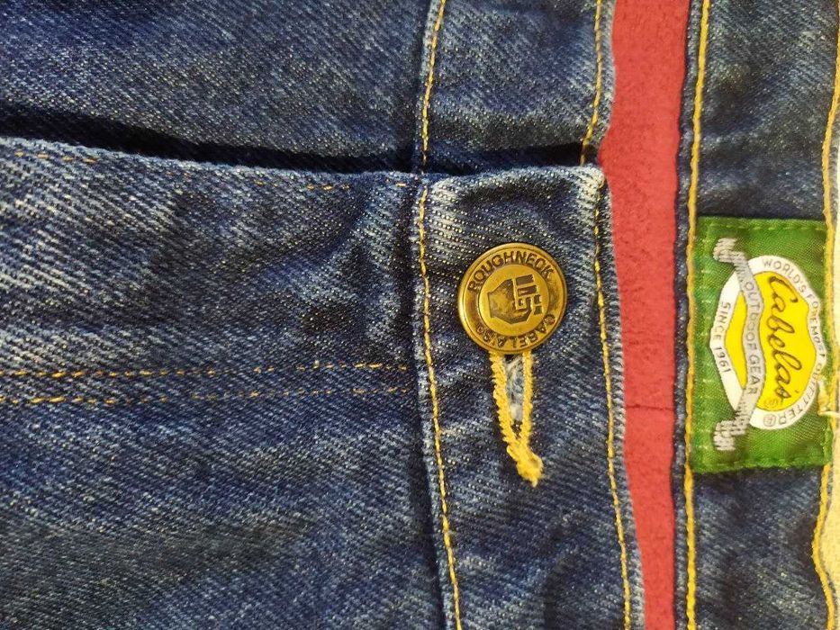 Джинсы  Cabelas-размерW36,L30. на флисе.