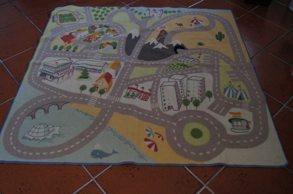 Tapete infantil cidade e estrada - Ikea