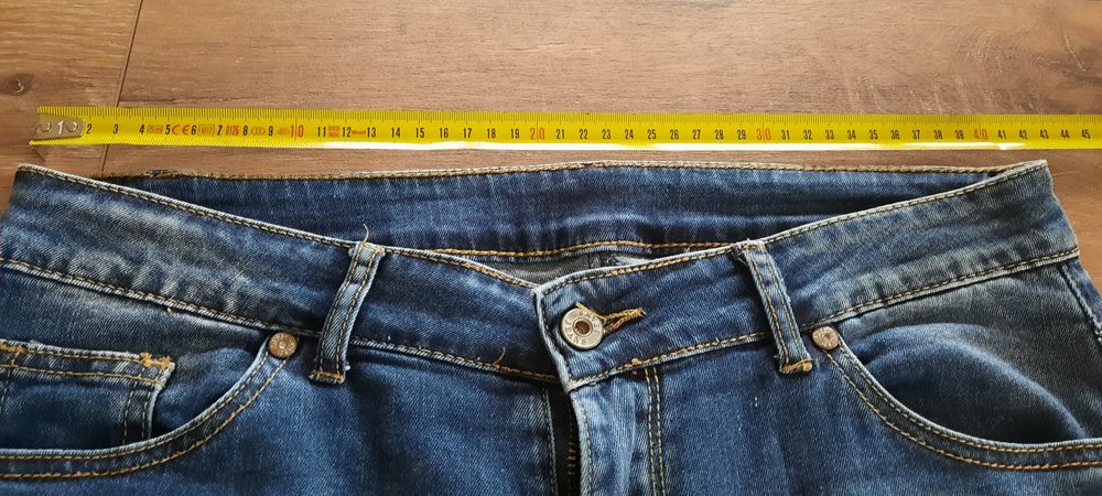 Spodnie damskie jeansowe