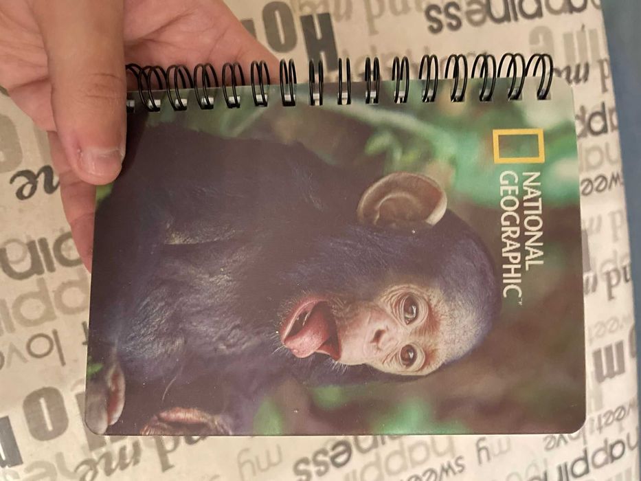 Caderno da National Geográfico