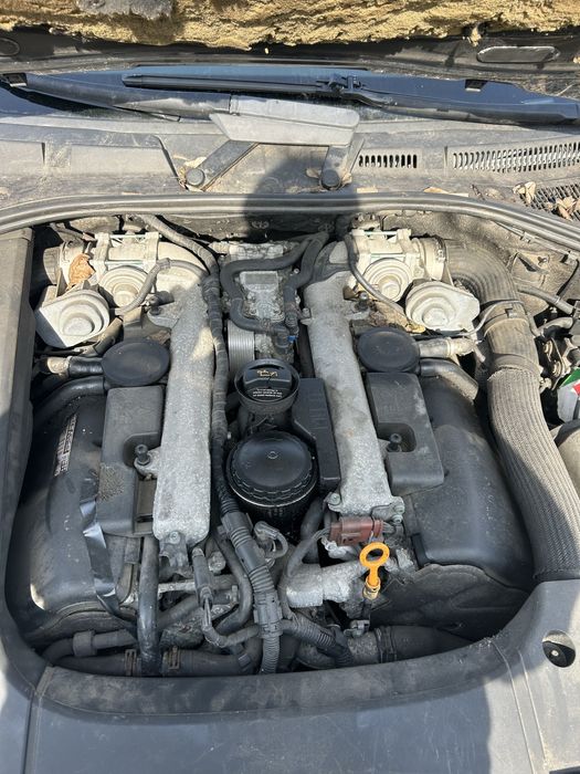 Silnik Touareg 5.0 AYH sprawny w samochodzie