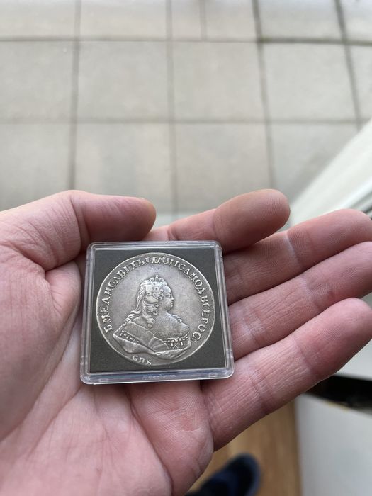 Продам рубль 1742 року