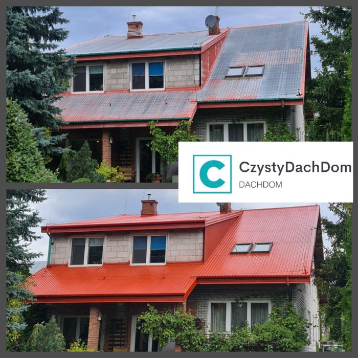 Mycie/Malowanie dachów, elewacji