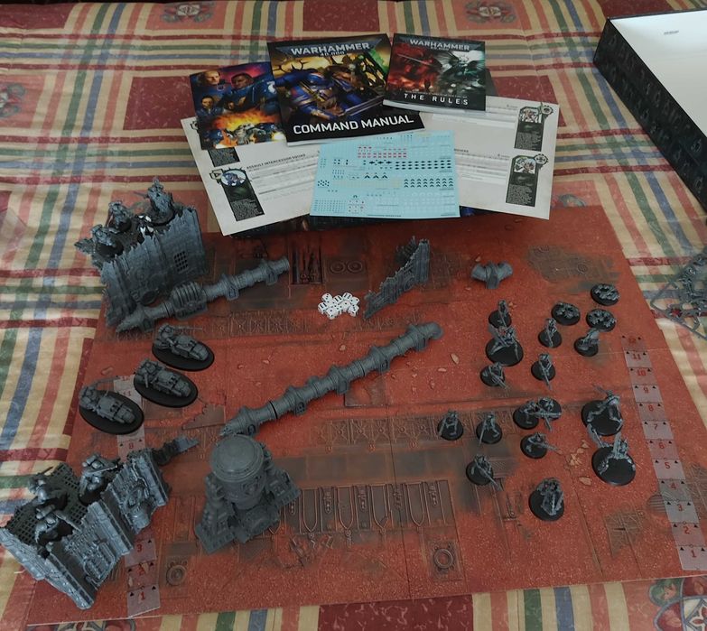 Warhammer 40.000 Command Edition – Completamente Montado e em Excelente Estado