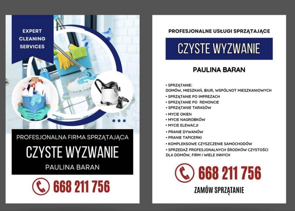 Sprzątanie mieszkań/ sprzatanie i mycie grobów