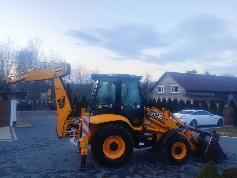 Koparko Ładowarka JCB 3 CX Contractor Bardzo Dobry Stan 3 Łyżki