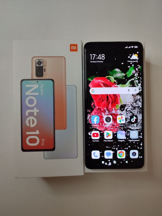 Xiaomi redmi note 10 Pro, 6/128Gb
