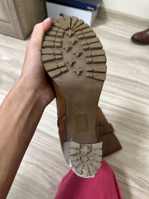 Сапожки шкіряні жіночі