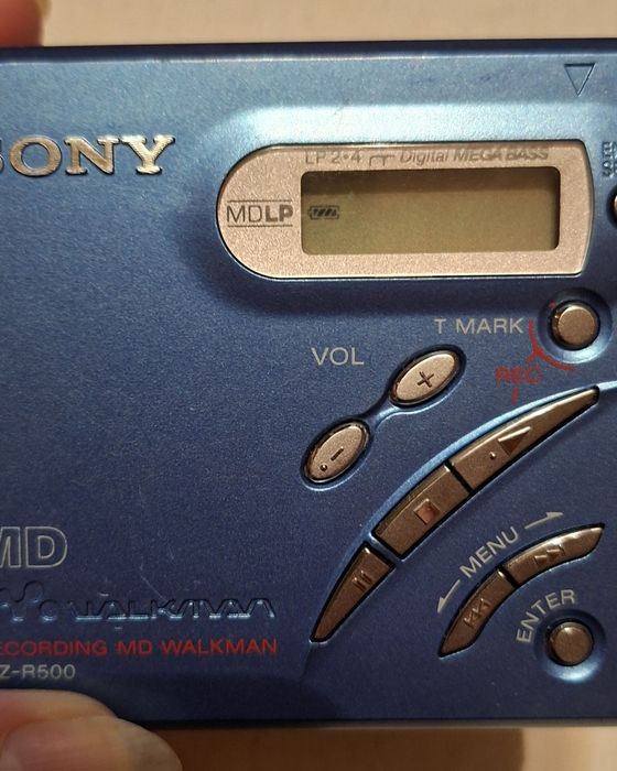 Минидисковый Пишущий Плеер! Sony MZ-R  500 Германия!