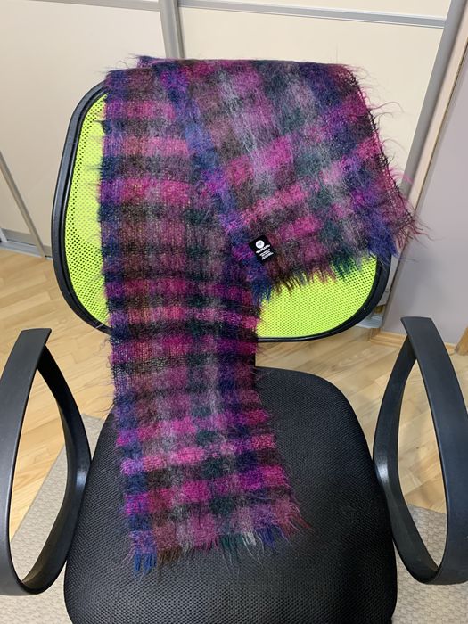 Мохеровий натуральний шалик