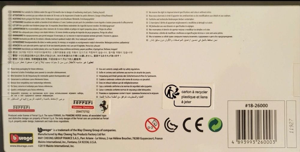 Citroën T.A 15CV Burago 1/24