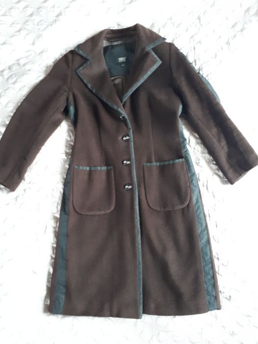 Płaszcz SIMPLE, dyplomatka, rozmiar 34-36, brązowy