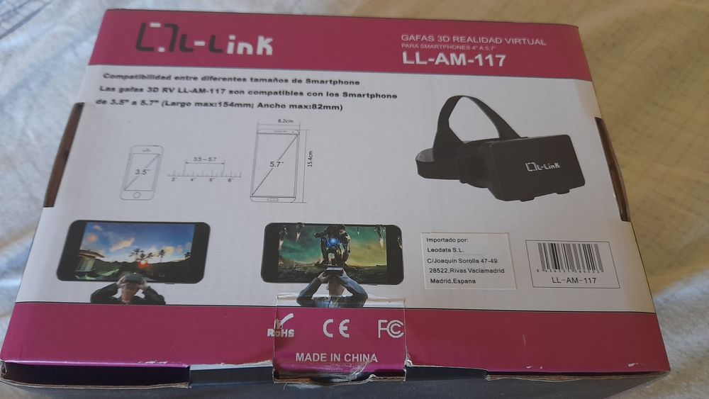 Óculos 3D Realidade Virtual