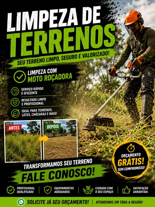 Limpeza de terrenos