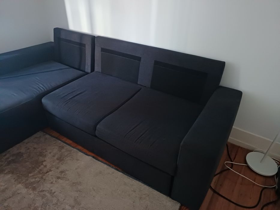 Sofá com chaise longue