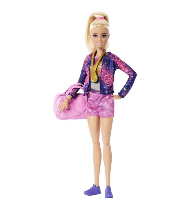 Барбі Гімнастка Barbie тренування з гімнастики you can gym гімнастика