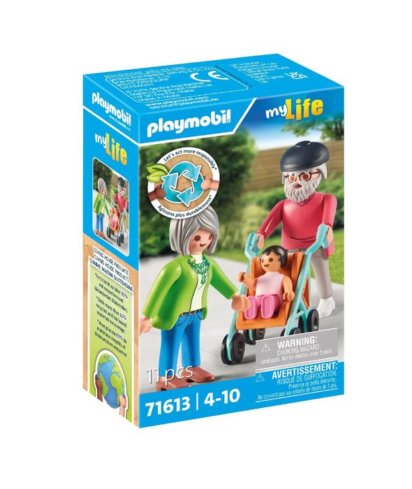 Playmobil Dziadkowie z wnukiem  71613. Playmobil (I). Nowy Produkt
