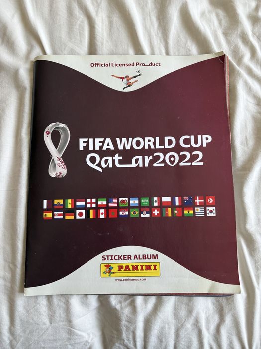 caderneta mundial 2022 Qatar completa