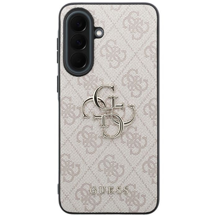 Guess nakładka HC PU 4G Big Logo do Samsung Galaxy A37 różowa