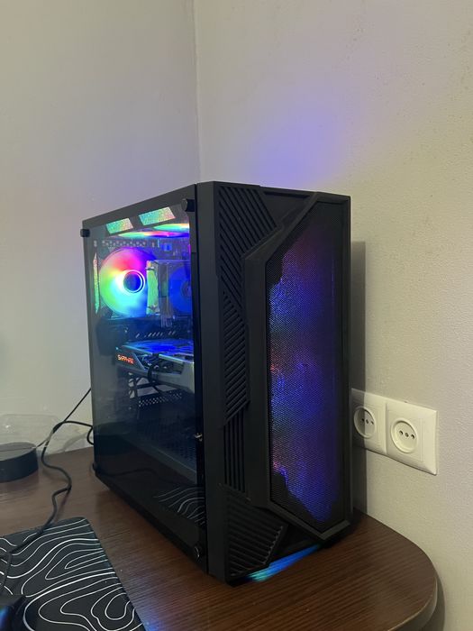 Продам ігровий пк відеокарта rx5500xt 8gb проц r5 5500 озу 2х8 16gb
