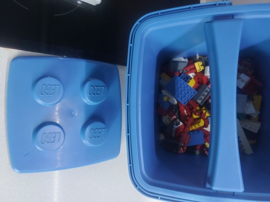Caixa de legos pequenos