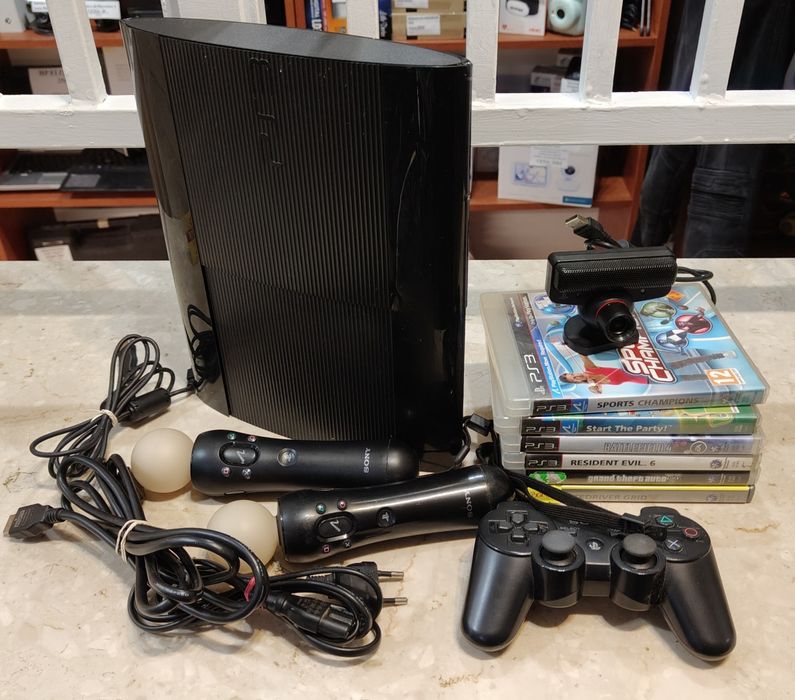 4109/26 Zestaw PlayStation 3. Gry/Move