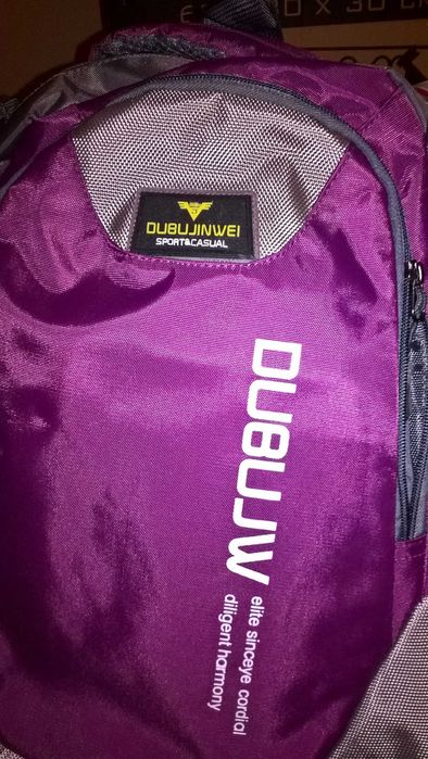 Mochila 5 estrelas - Roxa