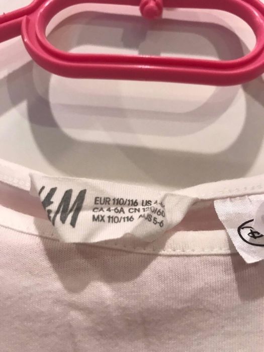 Sukienka dziewczęca H&M 110