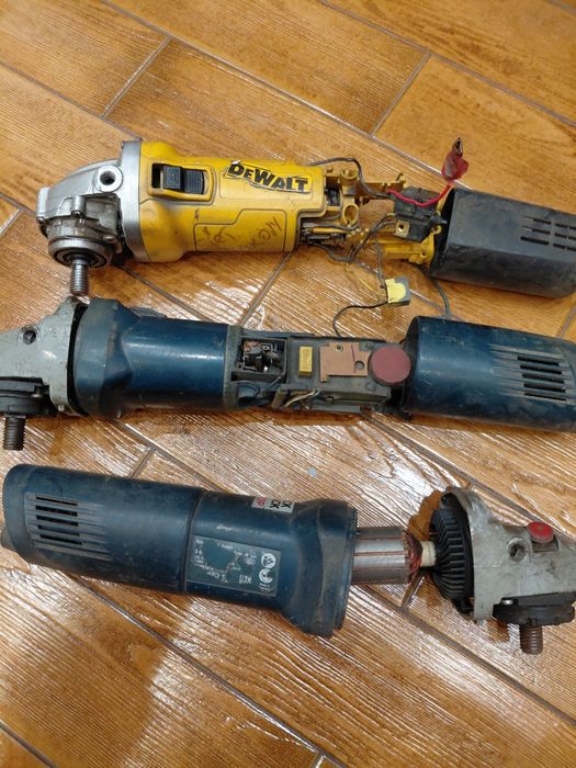 Болгарки запчастини dewalt та bosch
