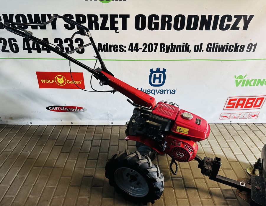 Glebogryzarka spalinowa dzik pług Honda F510 piękny stan/akcesoria