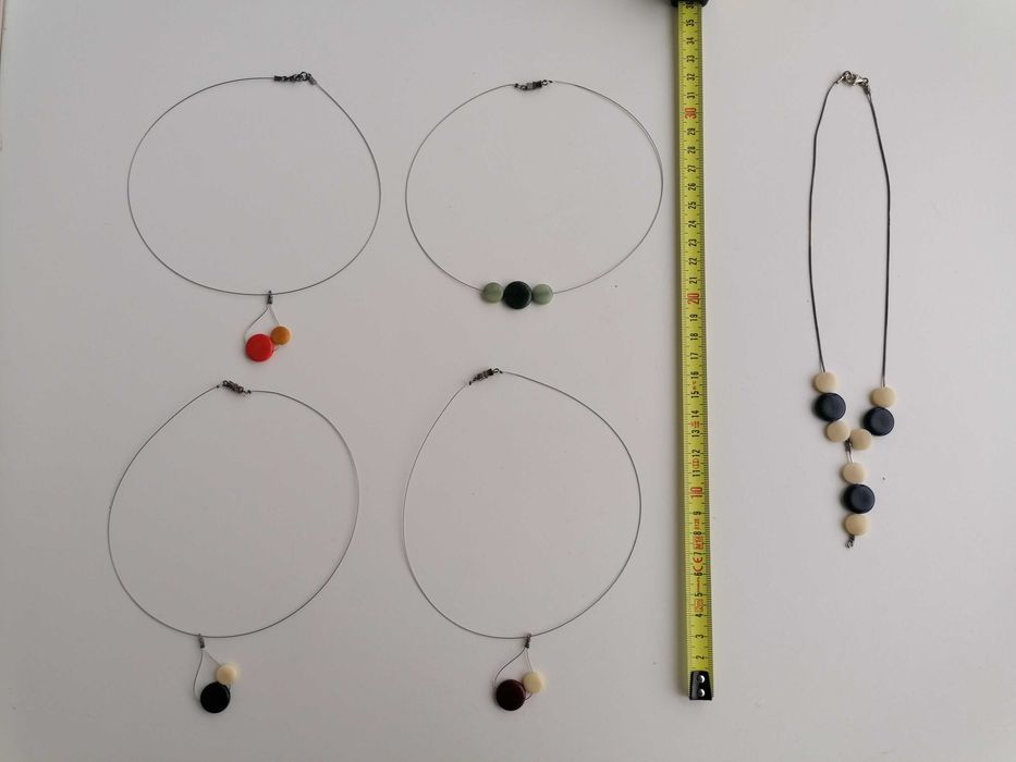 Colares de marfim vegetal / Tagua - vários preços