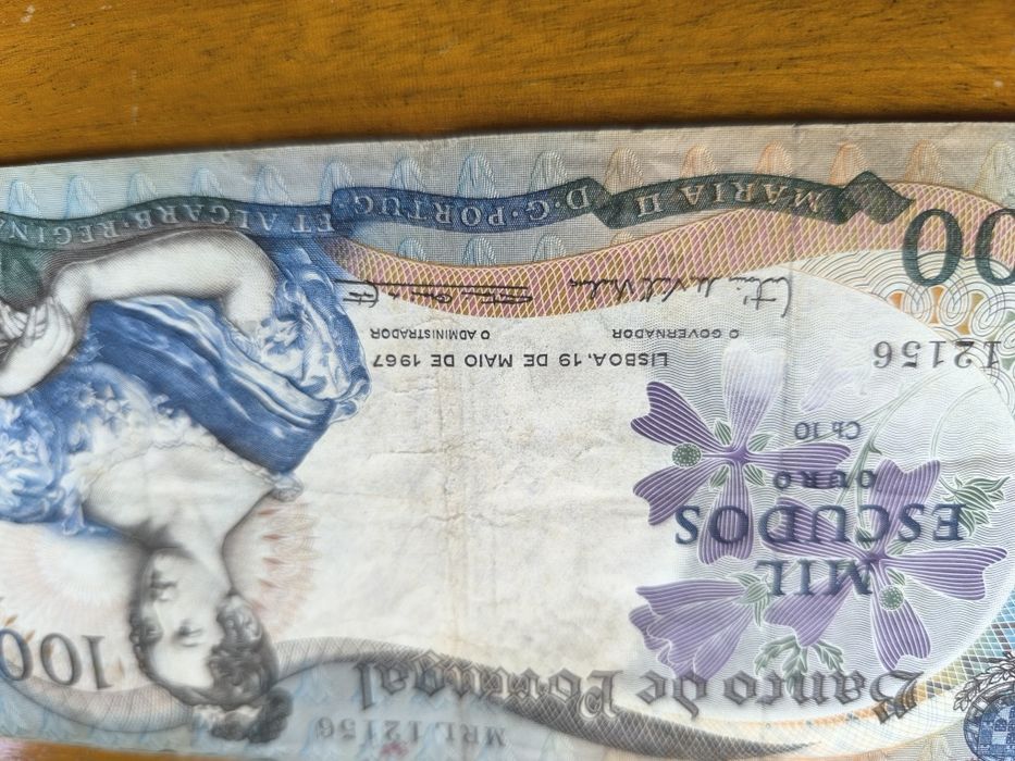 Nota de 1000 escudos de 1967