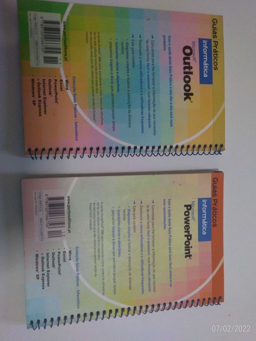 Livros de informática - Outlook e Power Point