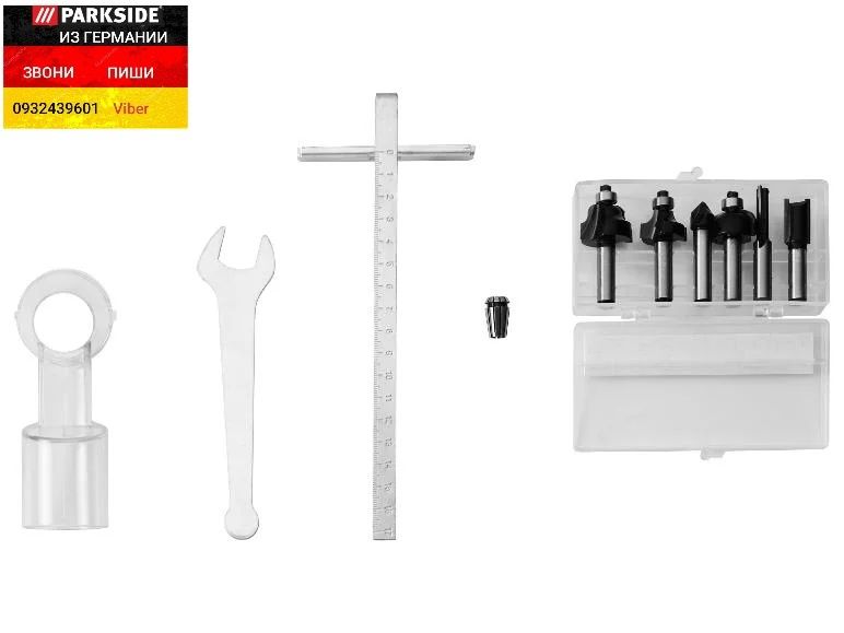 Аккумуляторный ручной фрезер из ГЕРМАНИИ Parkside PPAKF 12 A1 кромочны