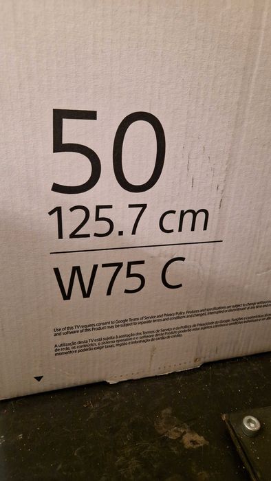 TV Sony 50 cali BRAVIA KDL-50W755C