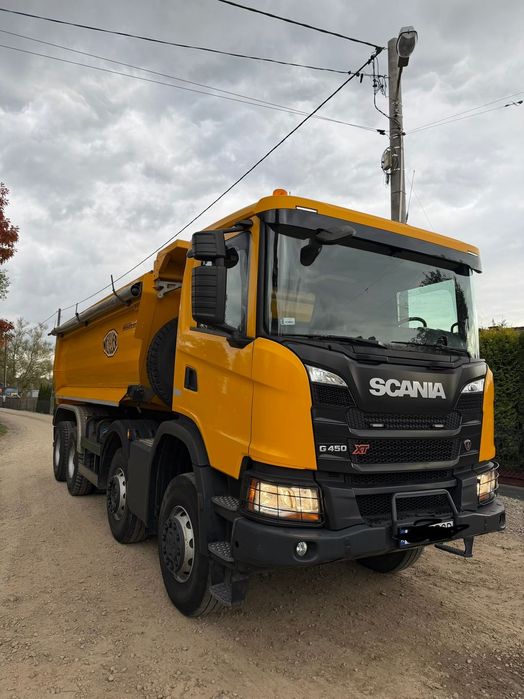 Scania G450  Scania wywrotka kiper G450 Napęd 8x6 ! Stan perfekcyjny