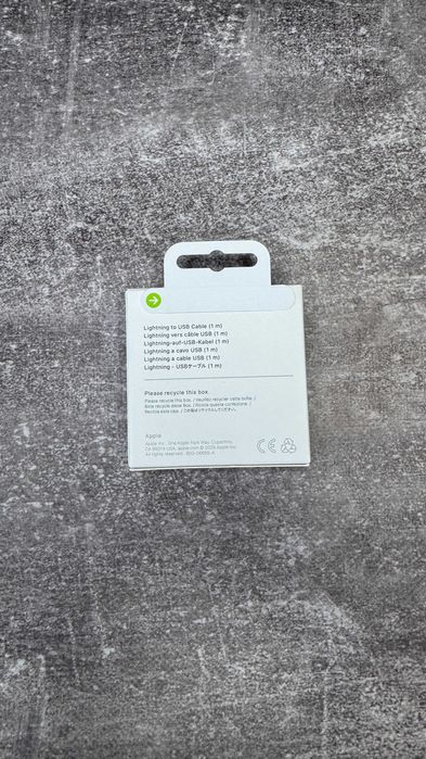 Кабель Lightning to Usb 1m Original iPhone Айфон Оригинал Гарантія