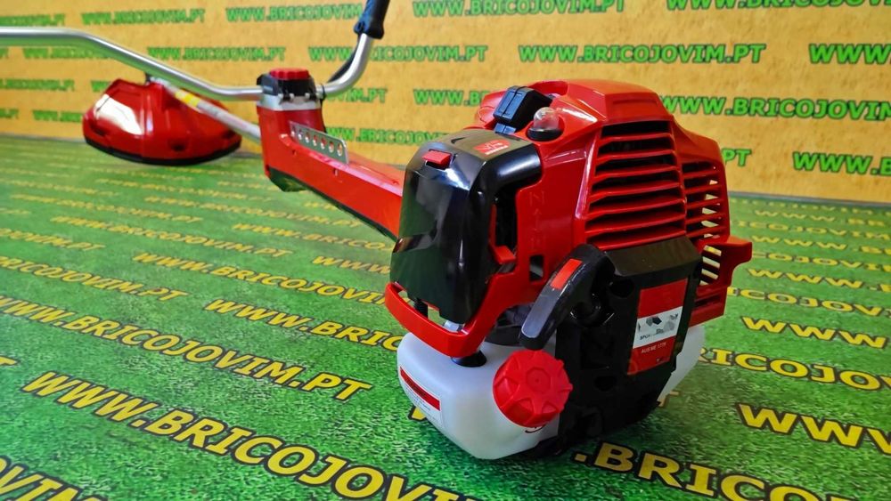 Roçadora Gasolina 62cc 3.5cv NOVAS Anti-Vibração + Disco + Bobine Fio