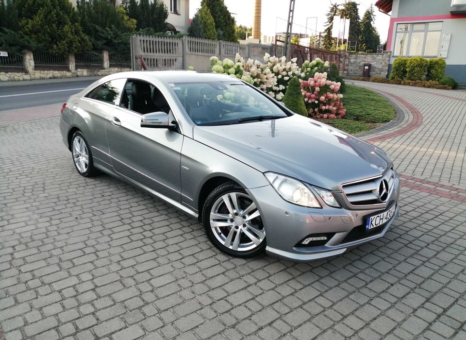 Mercedes-Benz E350 Coupe 3,5 V6 LIFT 306 KM FULL SKÓRA Automat NAVI SALON PL