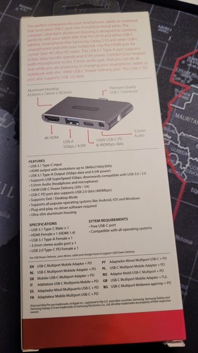 Hub USB c sitecom cn-392