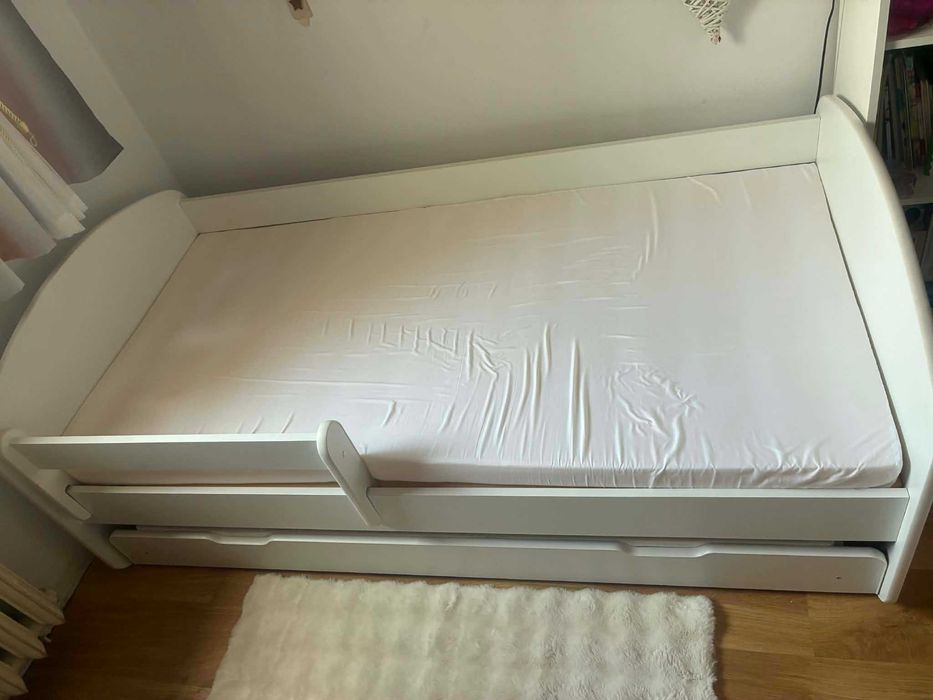 Łóżko Podwójne Dla Dzieci Dwuosobowe 180X90 160X80