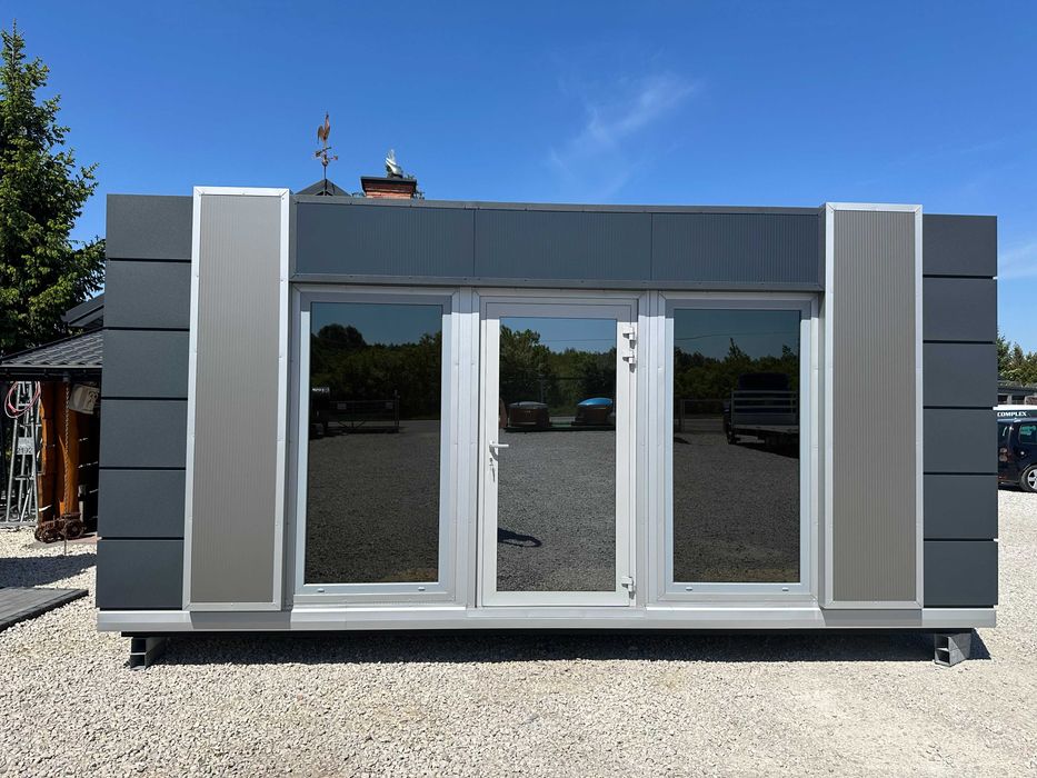 Kontener Handlowy Mieszkalny kiosk Komis Sklep fryzjer wiata Bar