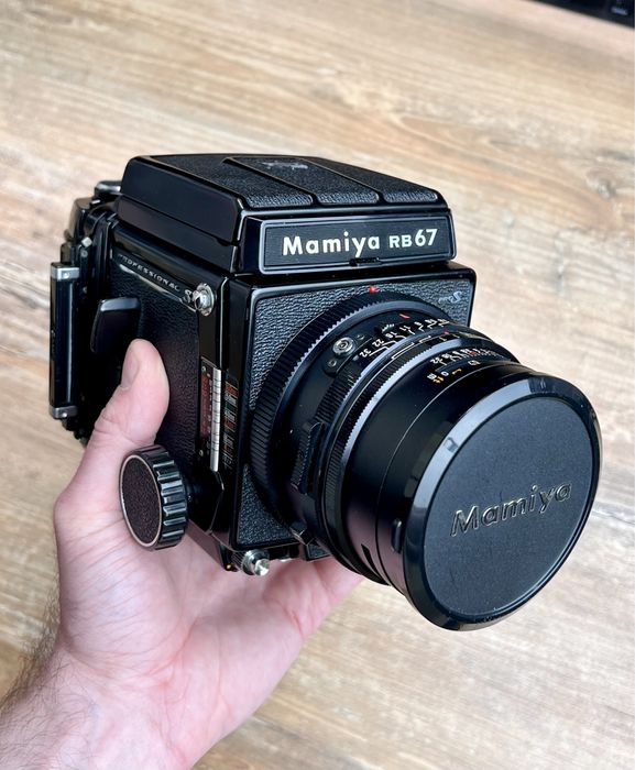 Mamiya RB67 Pro S, Sekor C 90mm 3.8, шахта