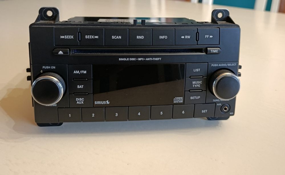 Radio Jeep Grand Cherokee 2012