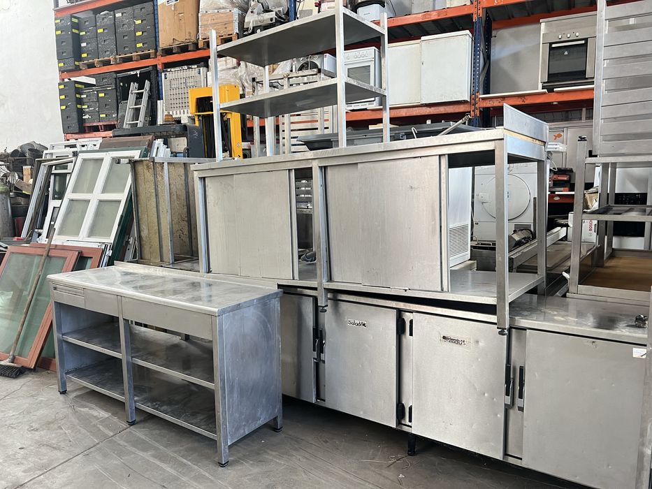 Bancadas de inox usadas