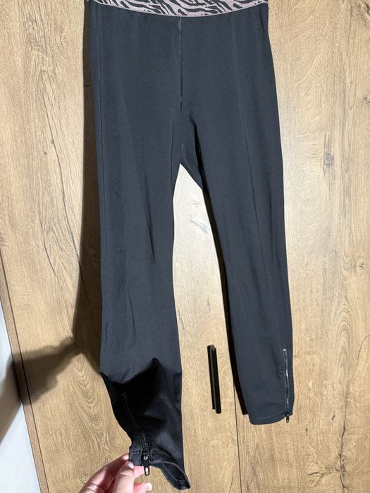 Legginsy sportowe h&m czarne rozmiar S