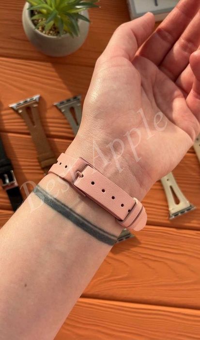 Кожаный ремешок T-style HERMES для Apple Watch 38/40/41mm, 42/44/45mm