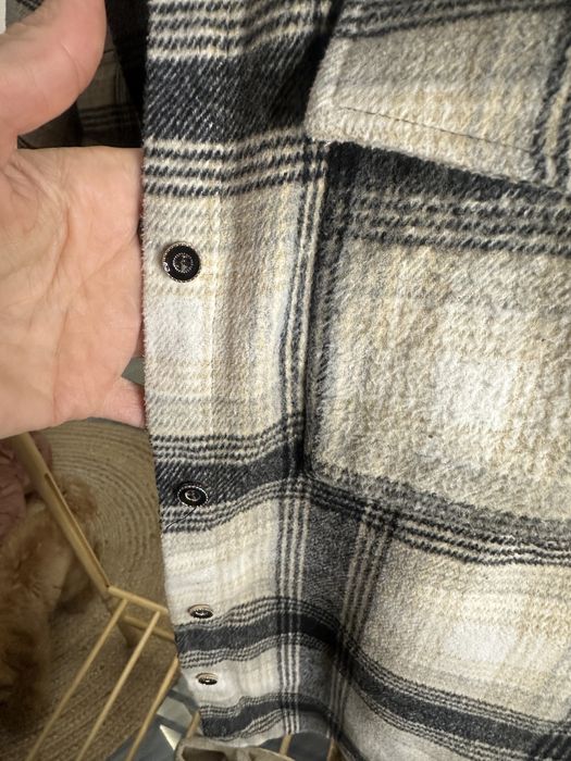 Тепла рубашка Colabear у клітинку на дівчинку, 130 см