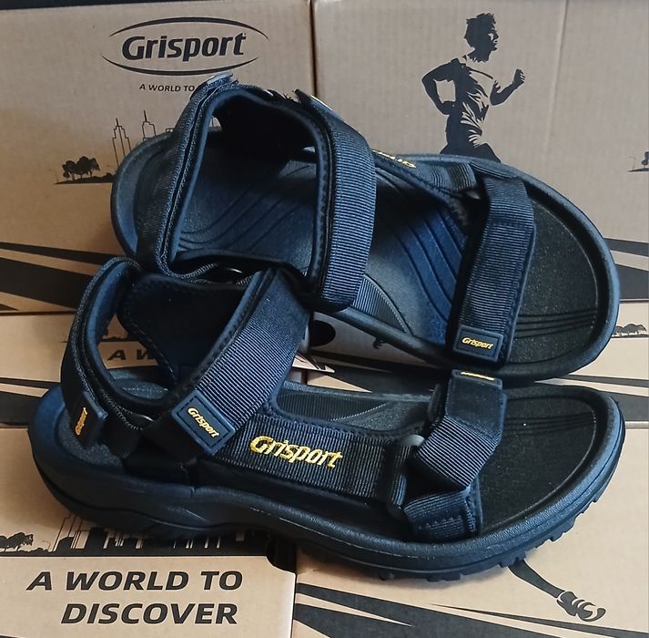 Чоловічі сандалі grisport 349020m чорні.